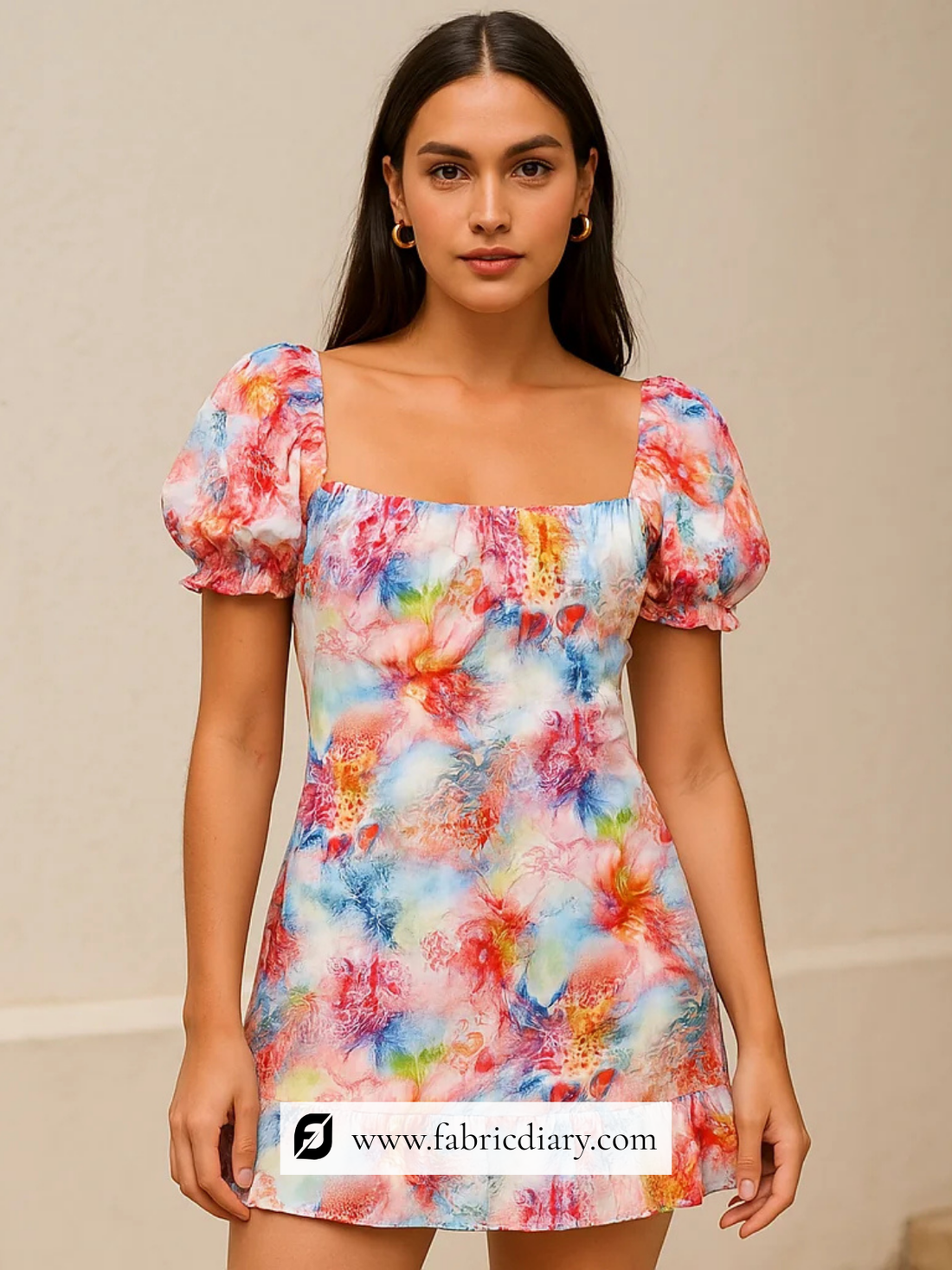 Lightweight Printed Pure Tissue Anmol Fabric