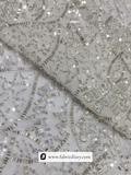 Luxurious Heavy Beaded Embroidery Fabric – Beaded Lace