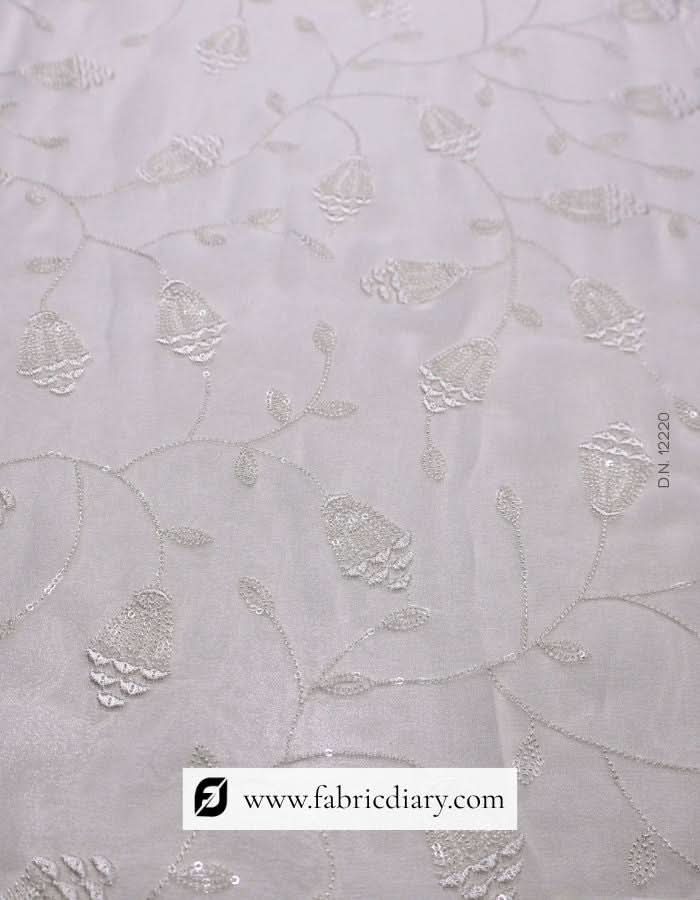  Custom Embroidered Fabric for Global Fashion Brands