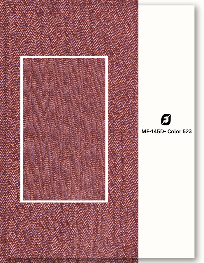 Mill Dyed Chinon Fabric Exporter for Global Apparel Markets