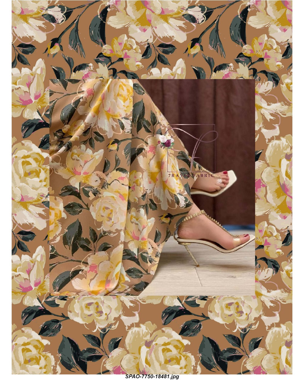 Digital Cotton Fabric for Boutique Clothing Brands