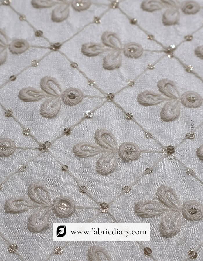 Men’s designer wedding sherwani fabric with embroidery