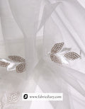 Copper viscose embroidery textile – premium fabric for women’s dresses