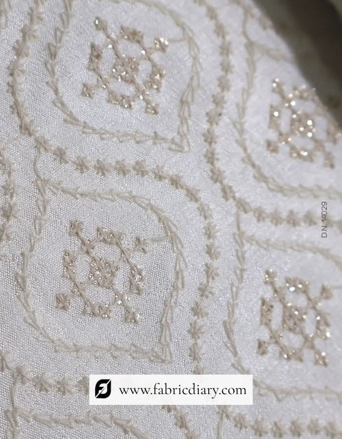 Shop Now Premium sherwani fabric with intricate embroidery
