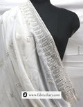 Mirror work ethnic scarf – embroidered dupatta for weddings and festivals