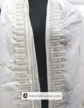 Mirror work embroidered dupatta – stylish scarf for festive ethnic wear