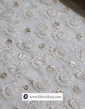 Buy designer sherwani fabric in off-white online