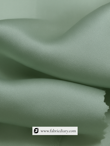 Pastel Green Viscose Satin Fabric