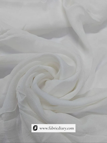 Plain Dyeable Pure Viscose Chinon Fabric