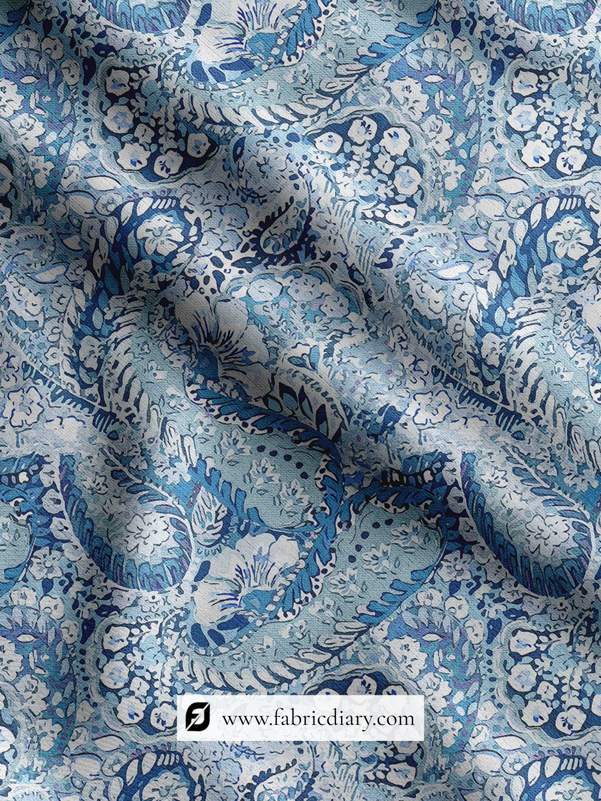 Poly Evening Printed Fabric