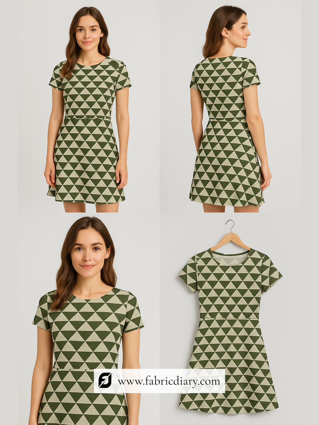 Geometric Printed Fabric