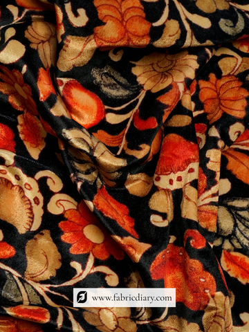 Poly Partywear Printed Fabric