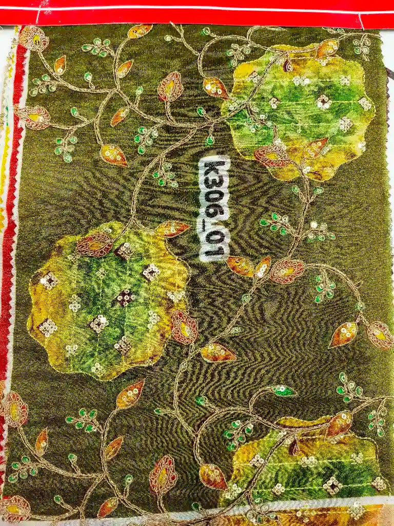 Pure Tissue Position Printed Fabric