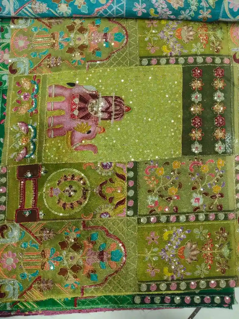 Poly Chinon Position Printed Fabric