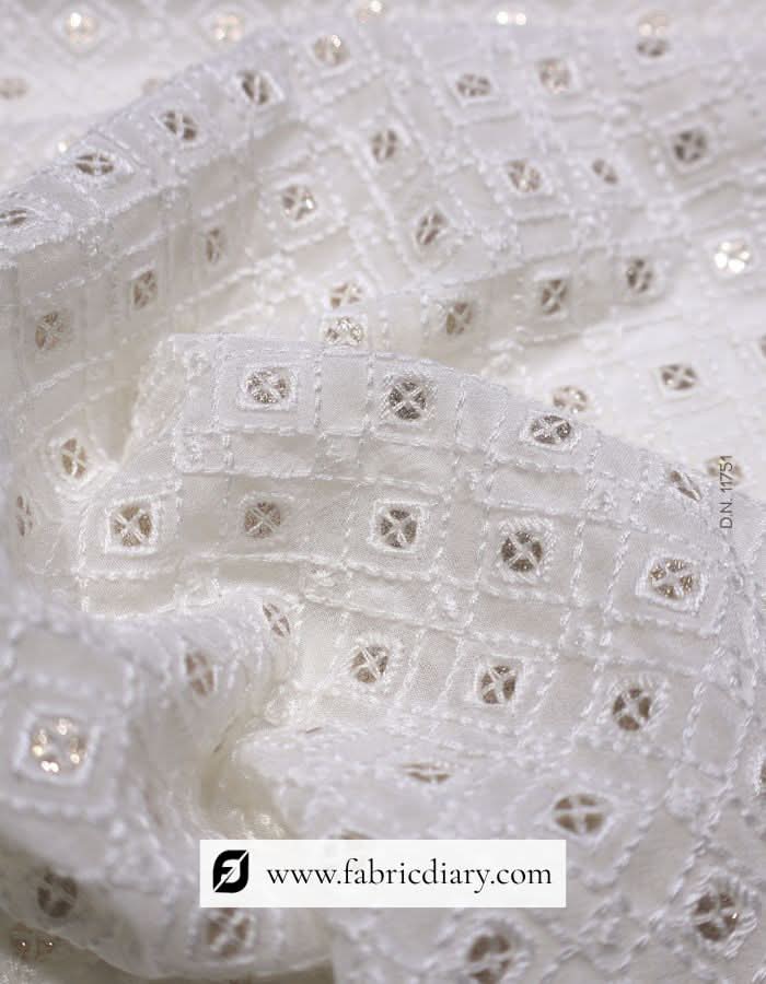 Custom designer sherwani textile – premium thread work fabric manufacturer