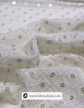Premium Thread Work Designer Sherwani Fabric in Celebrity Style – #75