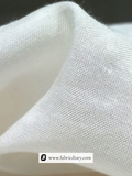 Plain Dyeable Pure White Cotton Fabric