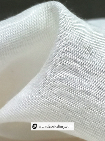 Plain Dyeable Pure White Cotton Fabric