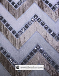 Luxurious shining sequins textile – custom fabric for gowns and ethnic wear