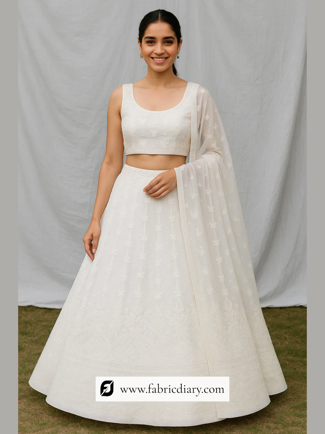 Shop Designer Embroidered Lehenga Online
