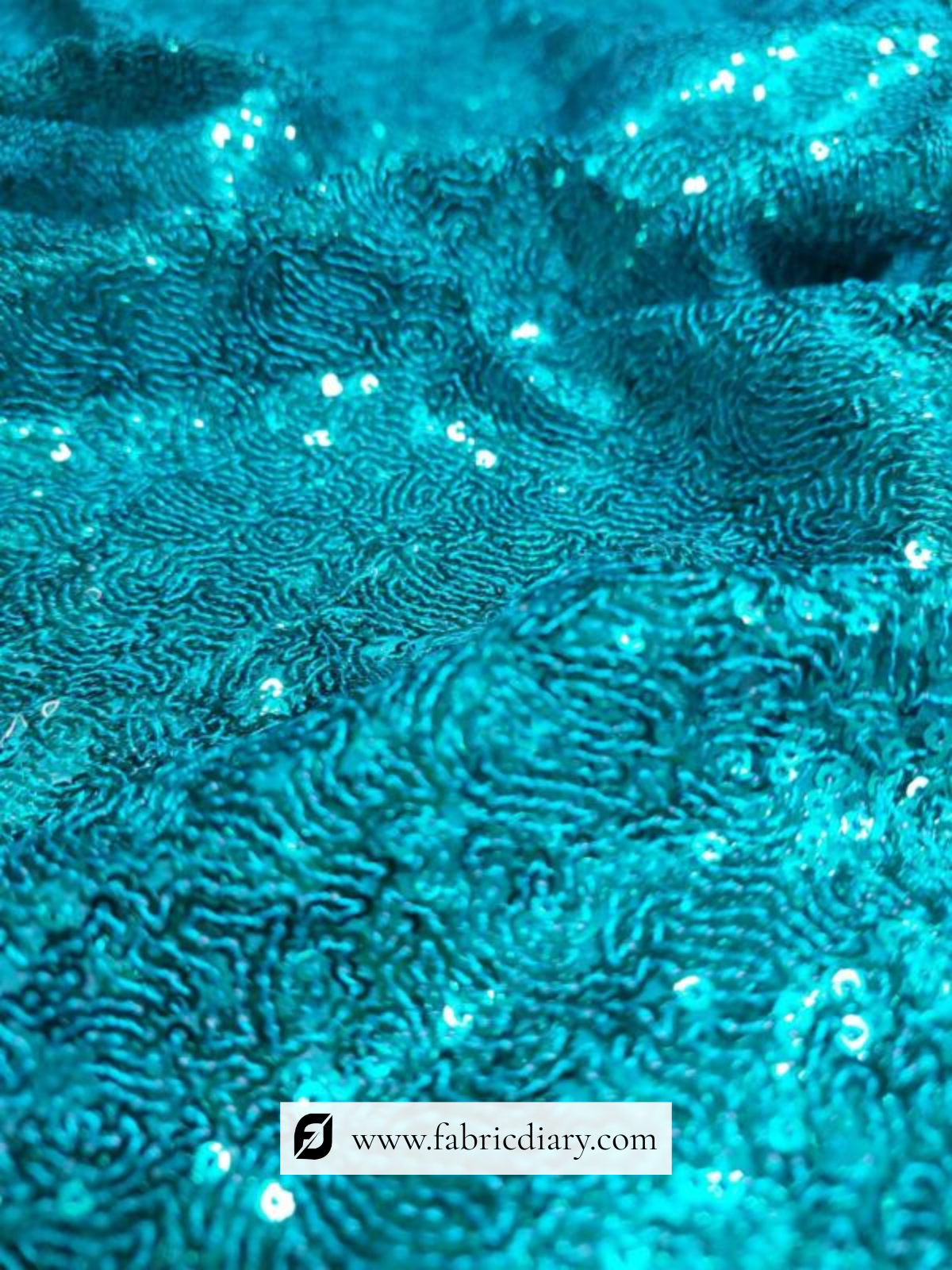 Stylish Teal Sequins Indo Western Dress