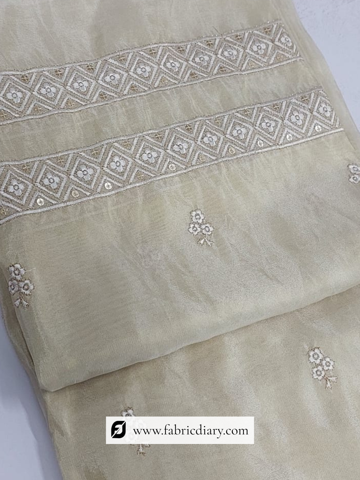 Trending Dupatta Embroidery Fabric