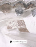 Luxury two side sequin fabric – designer ethnic dupatta textile exporter
