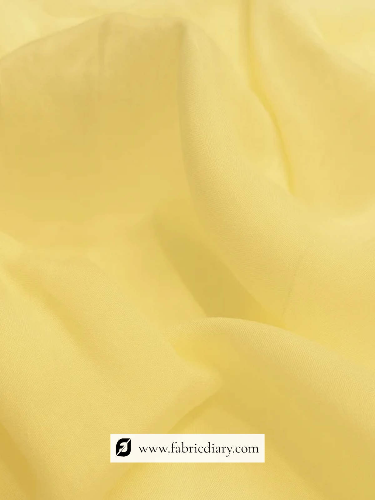 Yellow Dyed Viscose Muslin Fabric
