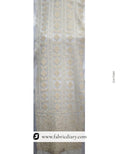 Ethnic designer chikankari fabric – daman embroidery fabric with worldwide shipping