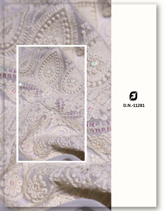 Traditional Lucknowi Fabric for Lehenga Designs – FabricDiary