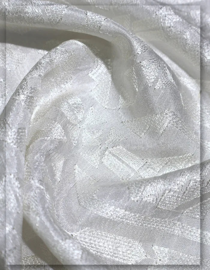 Dyeable Embroidery Fabric for Men's Kurta-14730