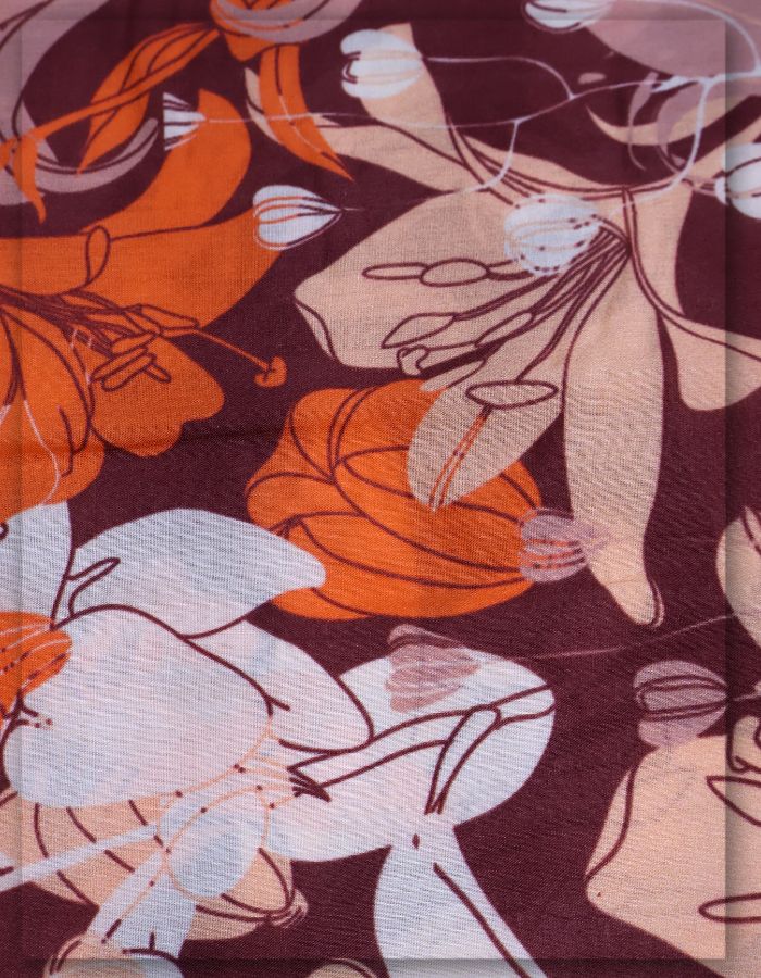 Soft Printed Cotton Fabric for Stylish Apparel Making