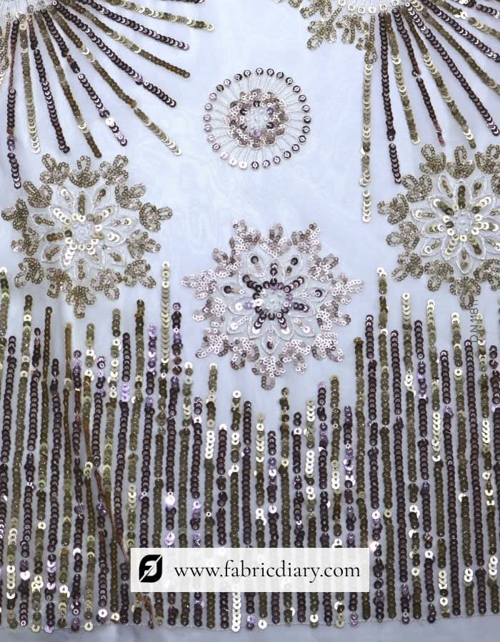 Buy embroidered sequin fabric – wholesale fashion fabric for women’s wear