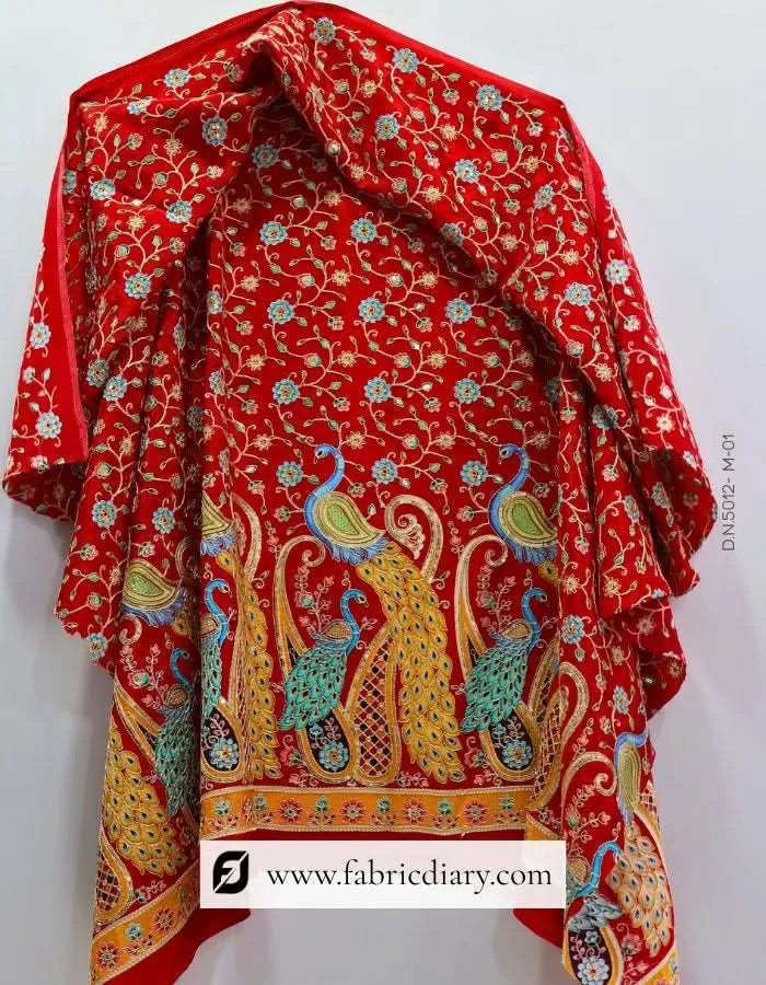  Online fabric embroidery fabric inspired by Gaurav Gupta and Alexander McQueen