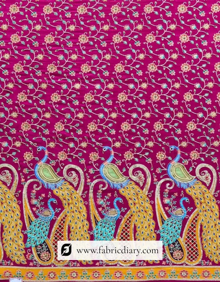 Buy online embroidery fabric inspired by Manish Malhotra and Michael Kors