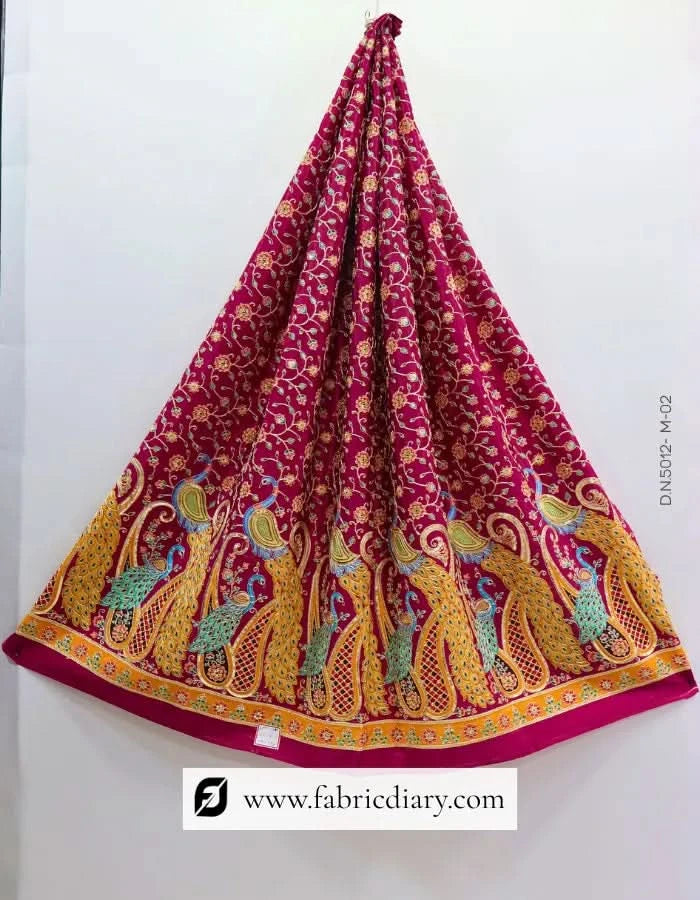 Bulk rate embroidery fabric inspired by Rimple & Harpreet Narula and Alexander McQueen
