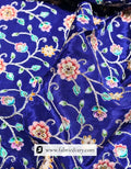  Position print embroidery fabric inspired by Ritu Kumar and Virgil Abloh