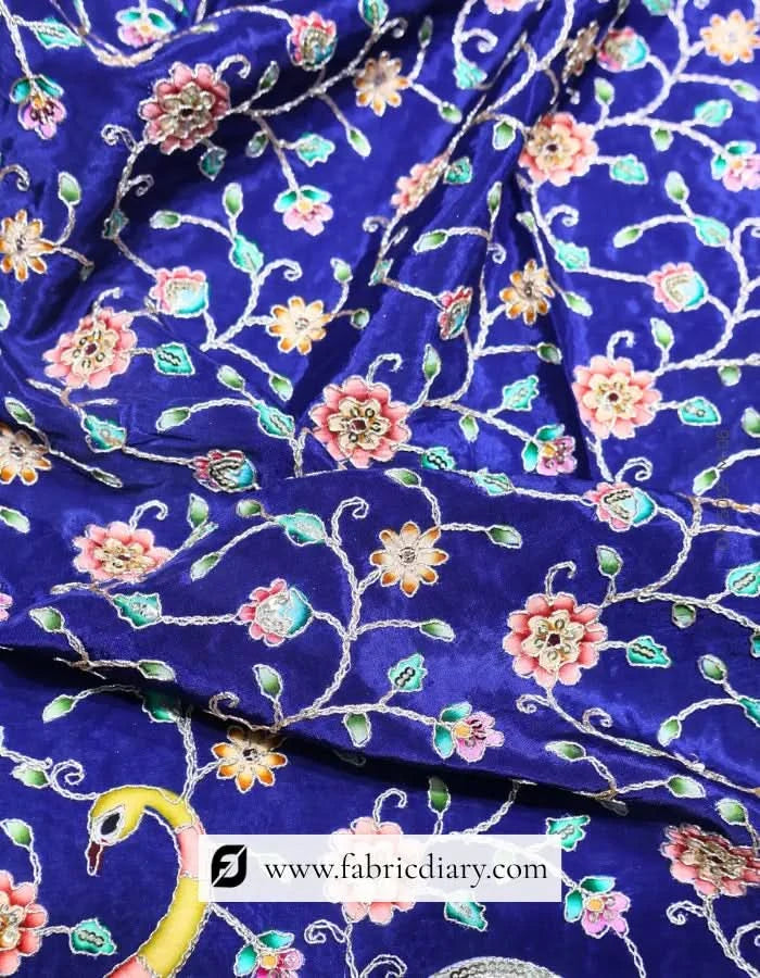  Online fabric embroidery fabric inspired by Neeta Lulla and Issey Miyake