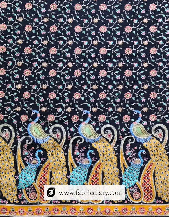 Bulk rate embroidery fabric inspired by Masaba Gupta and Elie Saab