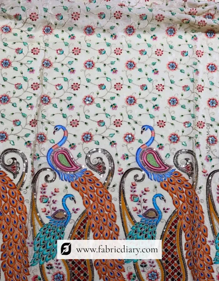  Wholesale embroidery fabric inspired by Anita Dongre and Valentino Garavani