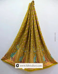  Position print embroidery fabric inspired by Tarun Tahiliani and Karl Lagerfeld