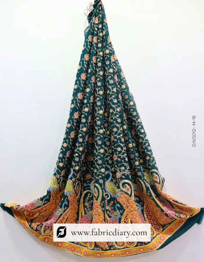  Exporter embroidery fabric inspired by Falguni Shane Peacock and Valentino Garavani