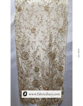 Multicolor handcrafted lace for midi gowns