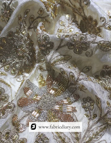 Multicolor lace border for Western party dresses
