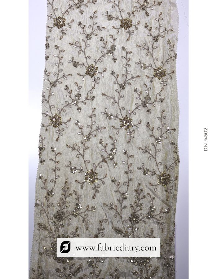 Multicolor lace border for Western party dresses