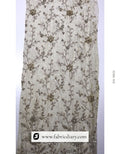 Designer embroidery trim for occasionwear outfits