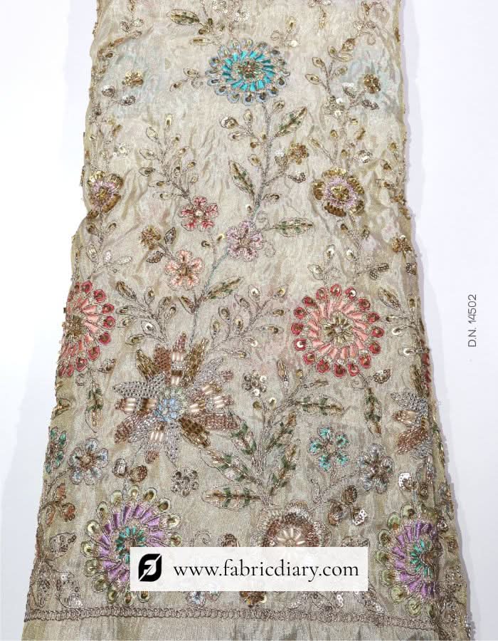 White floral embroidery lace for fashion designers