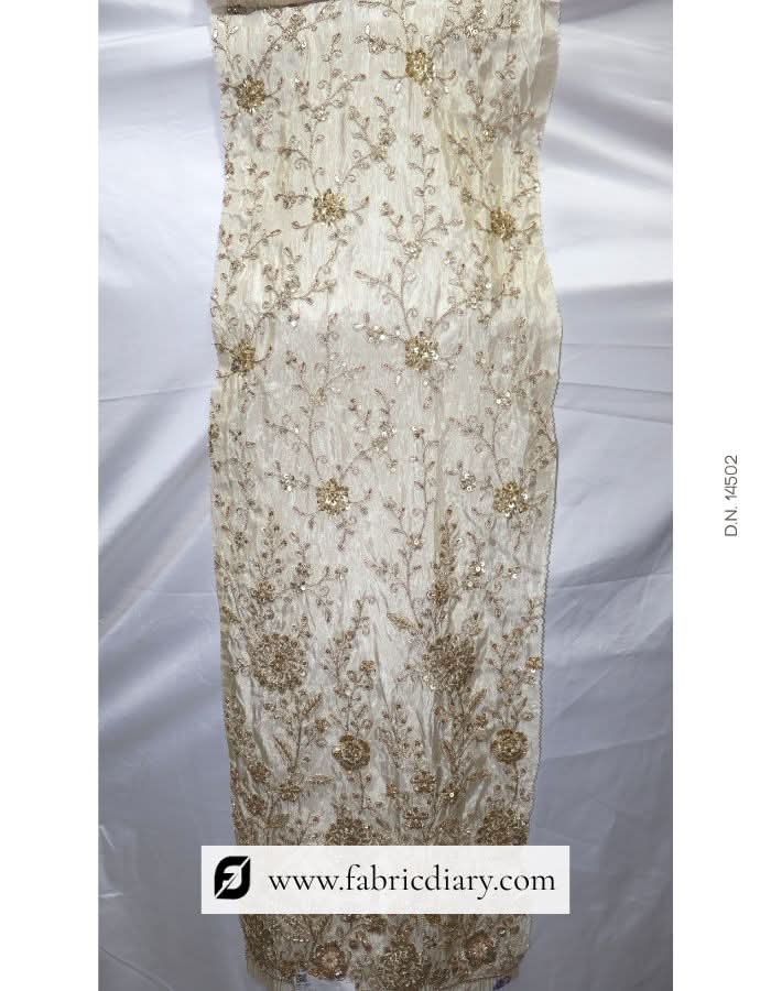 Rich embroidery lace for contemporary ethnic fashion