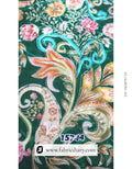 Fresh stock of engineered floral fabric for fashion brands