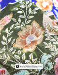 Beautiful position printed fabric showcased for export